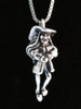Captain Hook Charm - Sterling Silver