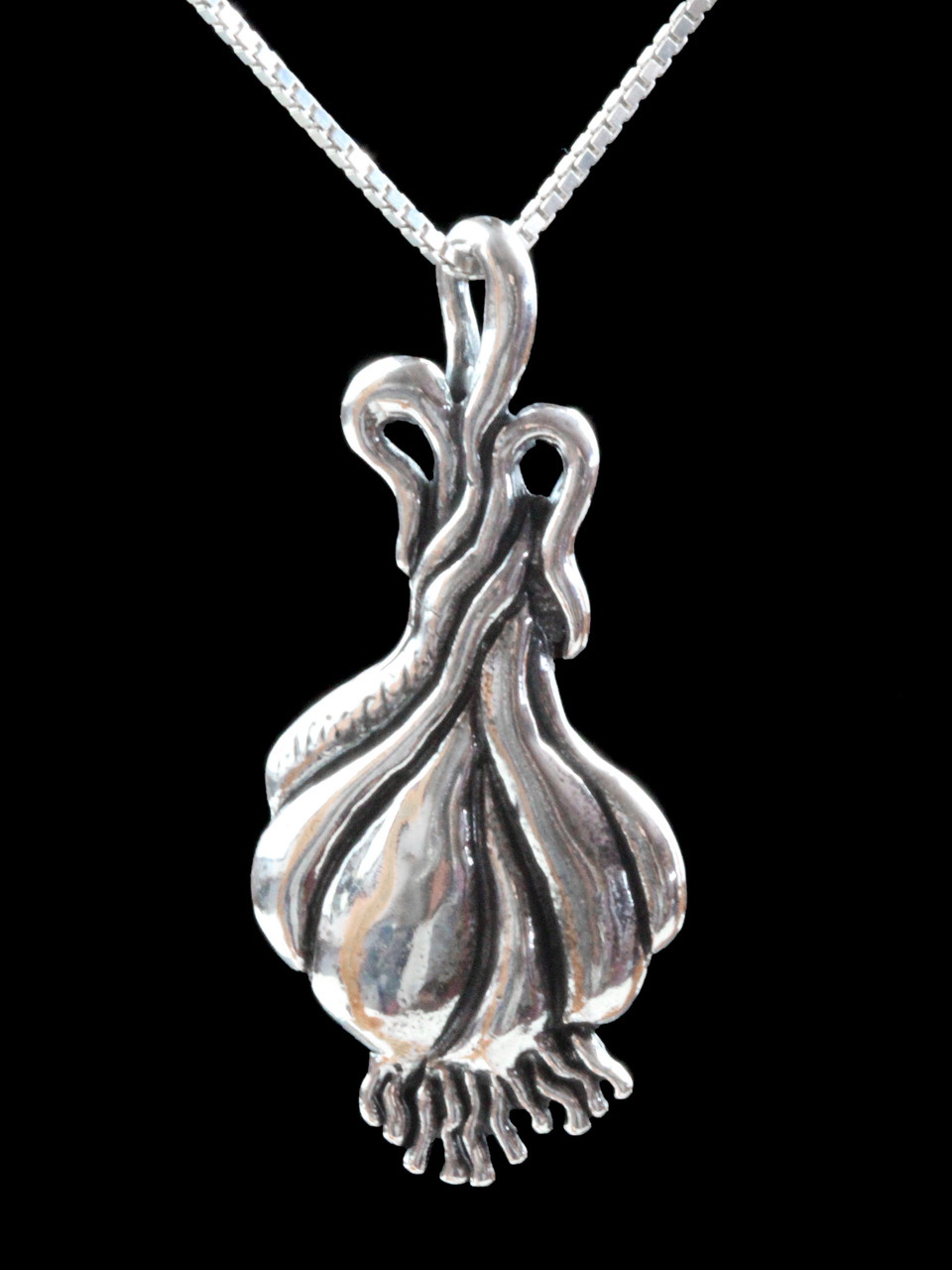 Garlic Large Garlic Clove Pendant Jewelry