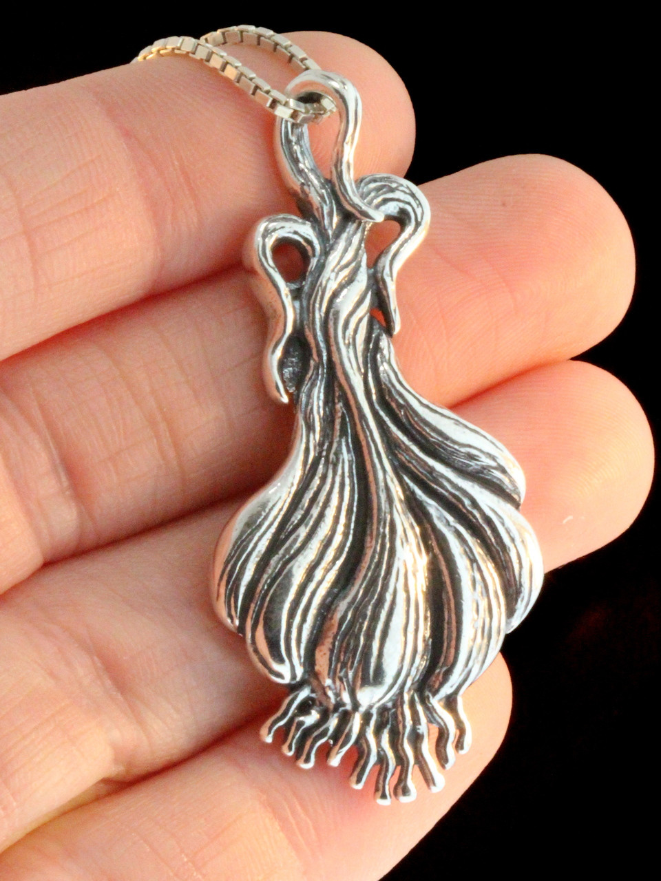 Garlic Large Garlic Clove Pendant Jewelry