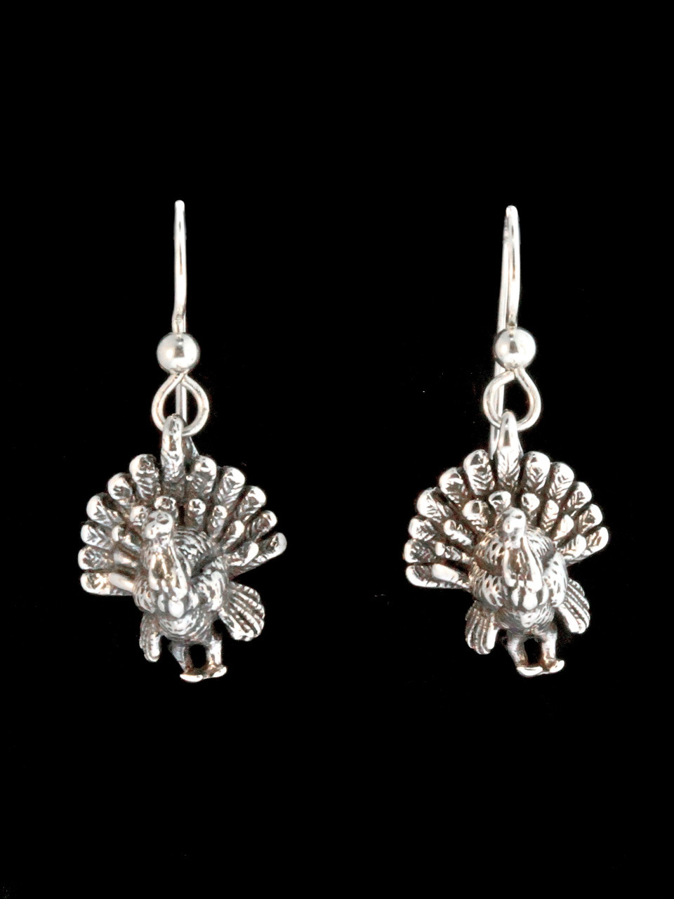 Buy AVNI by Giva 925 Oxidised Silver Peacock Earrings at Rs.2798 online |  Jewellery online