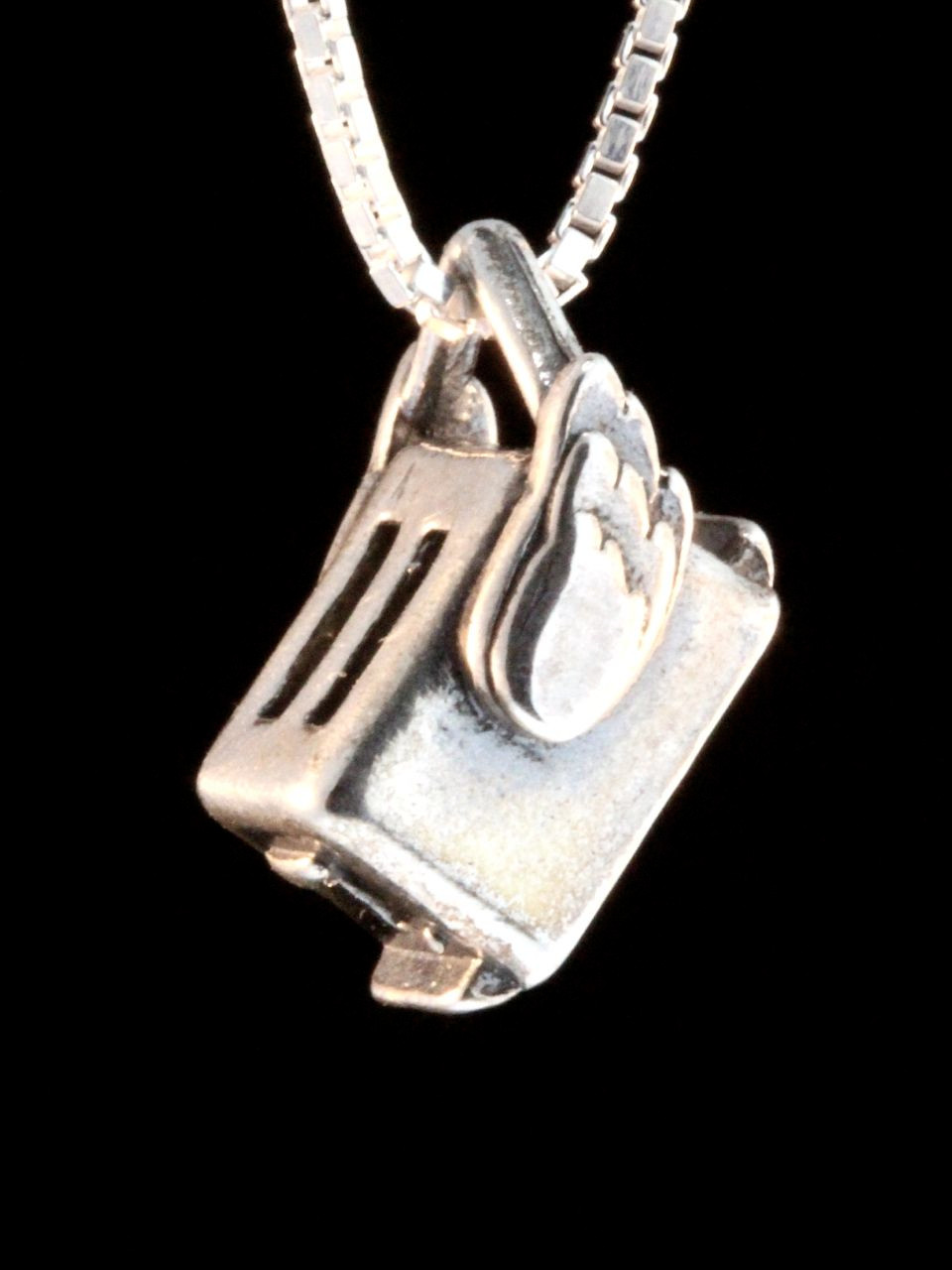 Flying Toaster Charm Jewelry