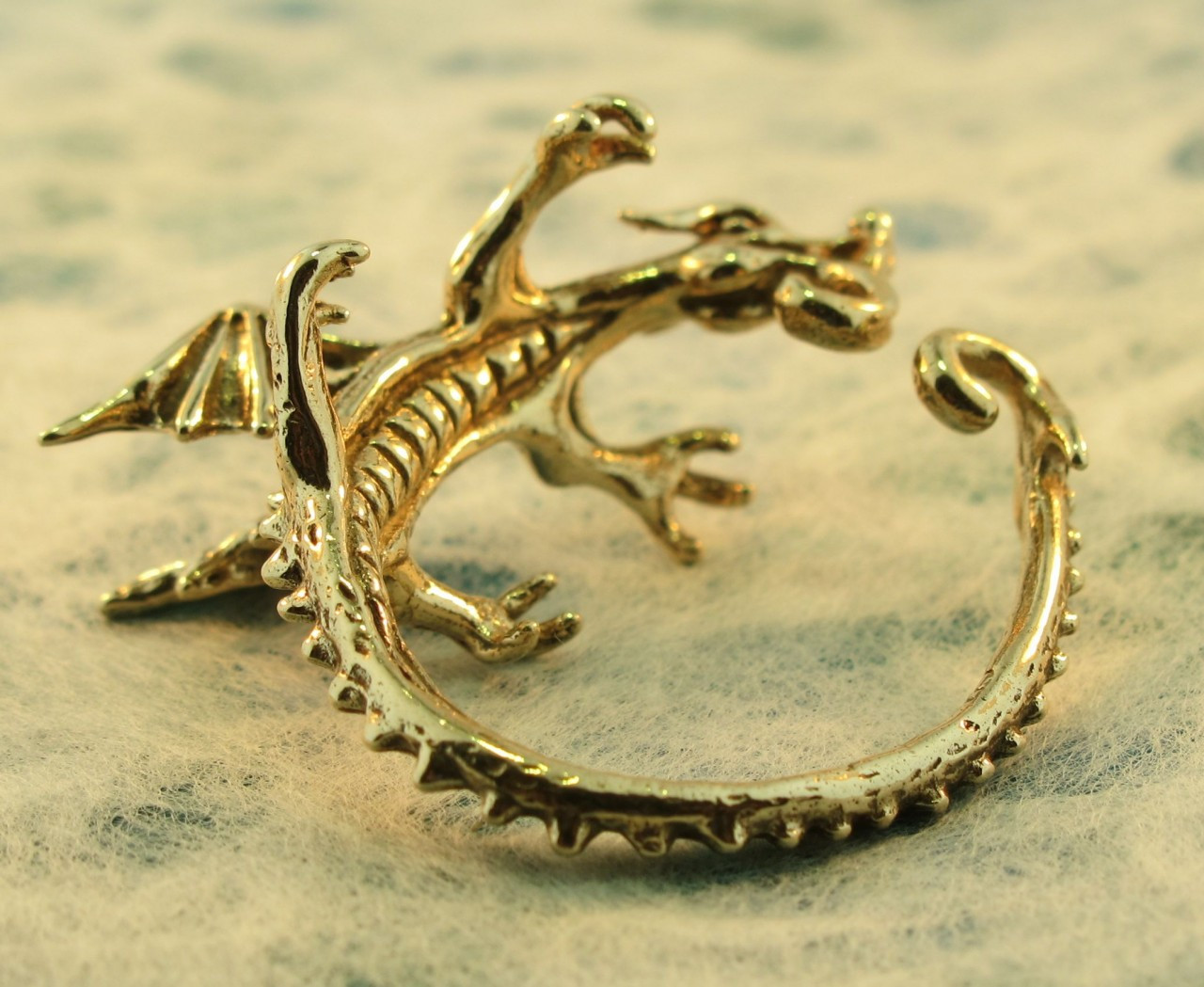 Dragon Whisperer Ear Cuff Hoop Bronze Marty Magic Store