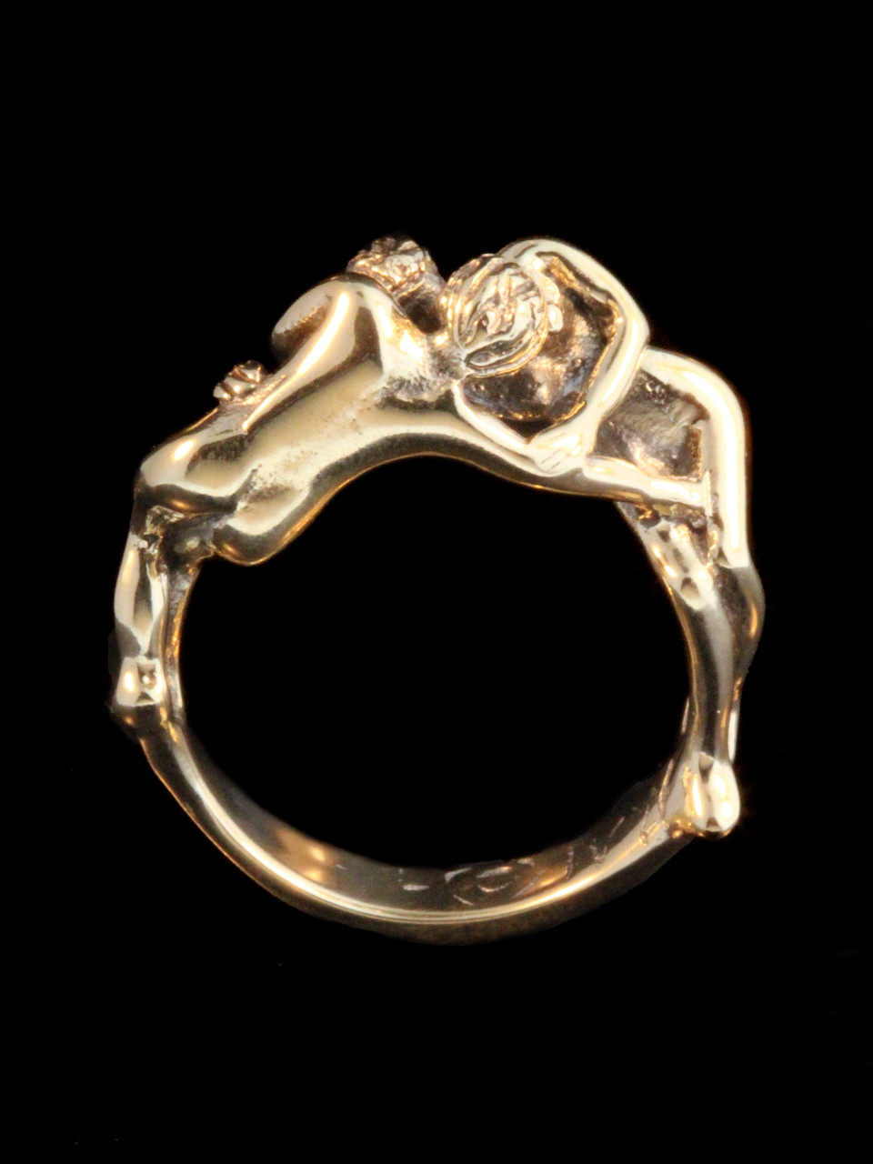 Kiss Ring 14k Gold Marty Magic Store