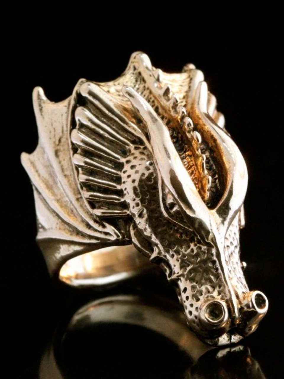 Bestyle Dragon Rings for Men, Stainless Steel Ring Gothic Punk Biker Animal  Ring Jewelry for Teen Boys Girls, Black, Size 10 - Walmart.com