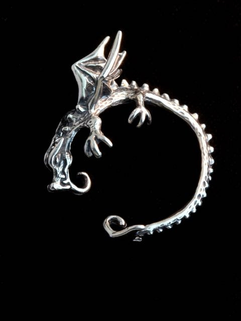 Dragon Ear Whisperer Hoop Jewelry