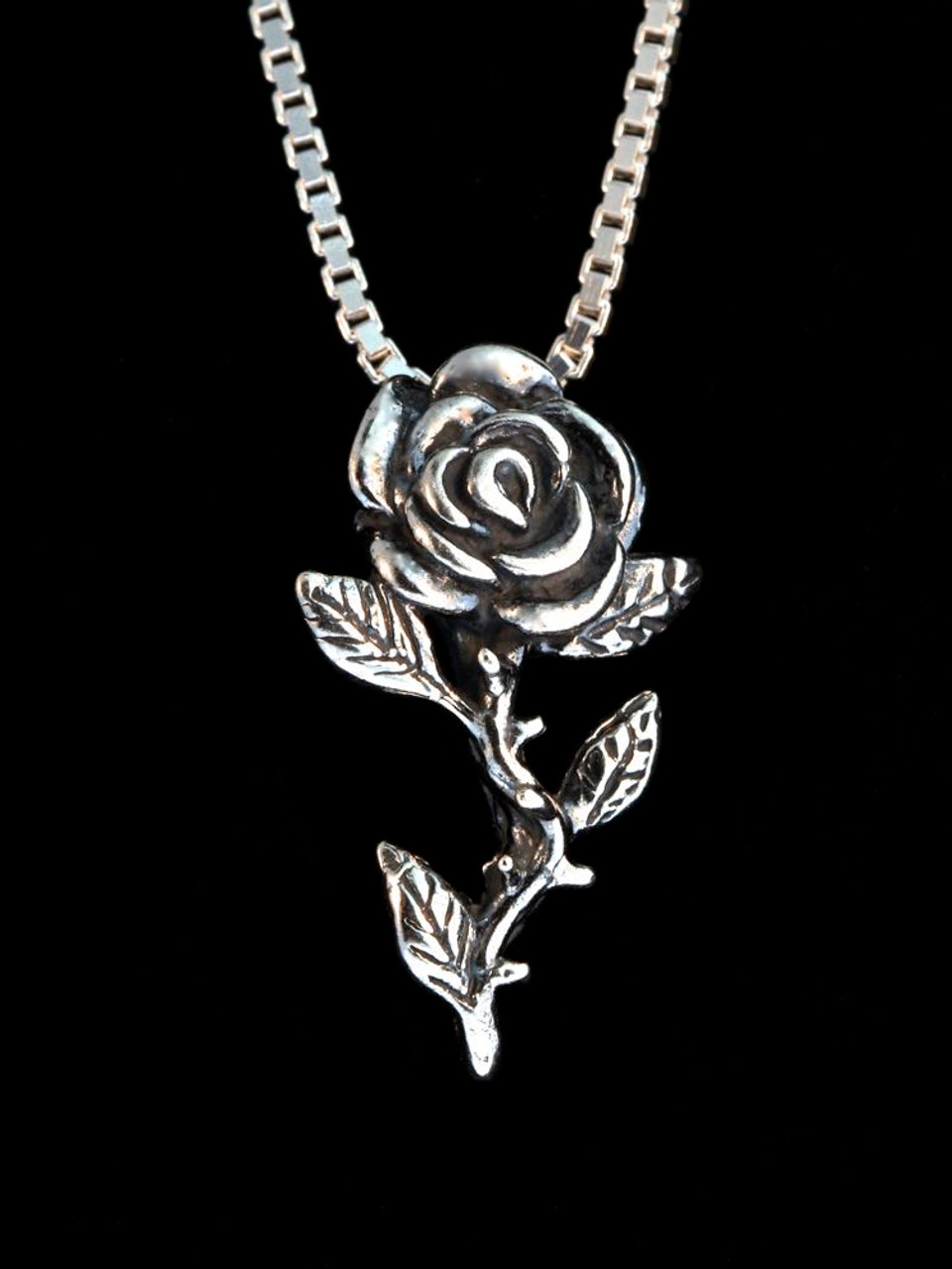 5 Rose Charm Silver by TIJC SP0170