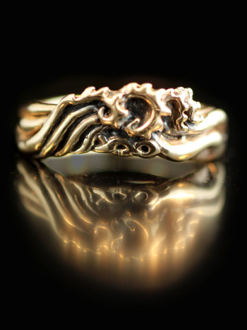 Eternity Wave Ring - 14K Gold