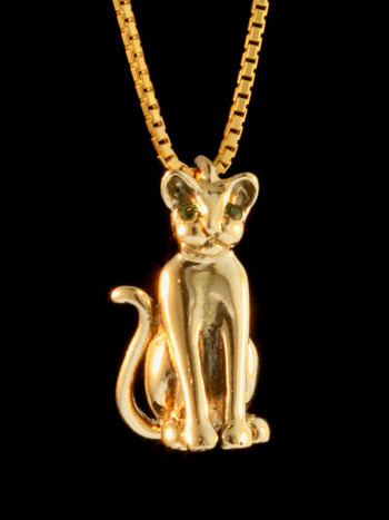 Posh Kitty Cat Pendant