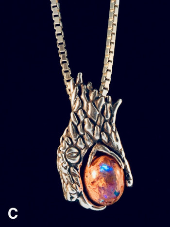 Opal Snake Necklace - Mad Private - Pendants - Mad Lords