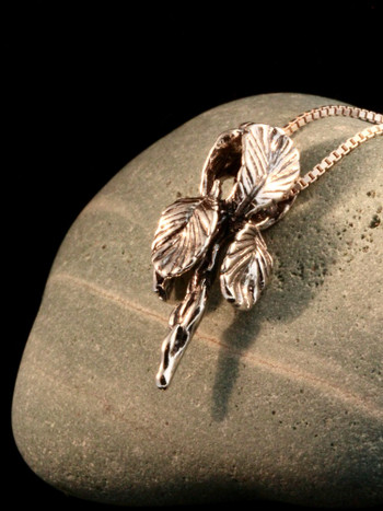 Iris Pendant - Silver - Marty Magic Store