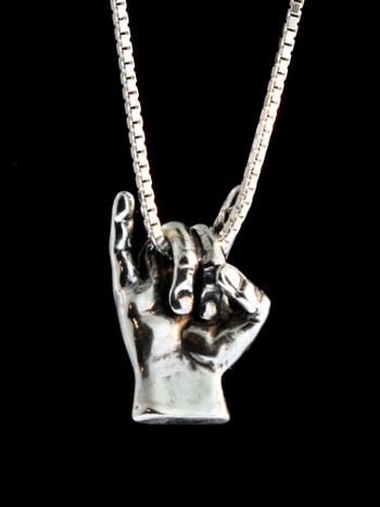 Hardcore Rocker Hand Charm