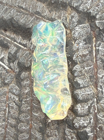 Himalayan Dream Scape - Mexican Fire Opal - 19.5 Ct