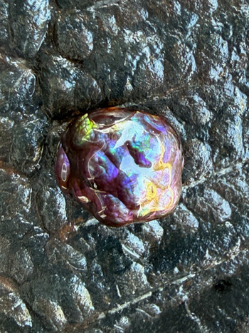 Lavender Lava -Fire Agate -7.10 Ct - Ryszard Krukowski
