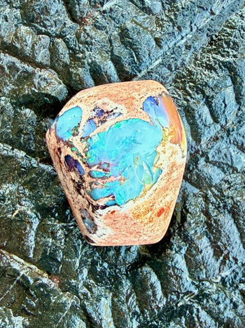 Aztec Moon Pyramid - Mexican Matrix Opal