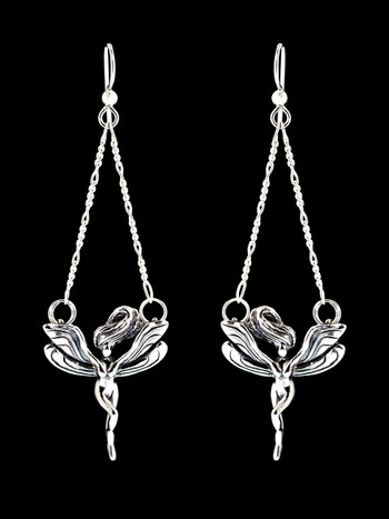 Fairy Earrings - Silver
