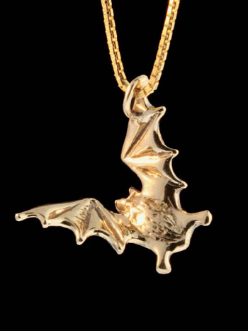 Austin-Plated Bat Necklace – Austin Batworks