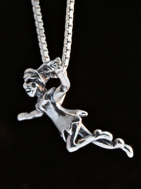 Peter Pan Charm - Silver