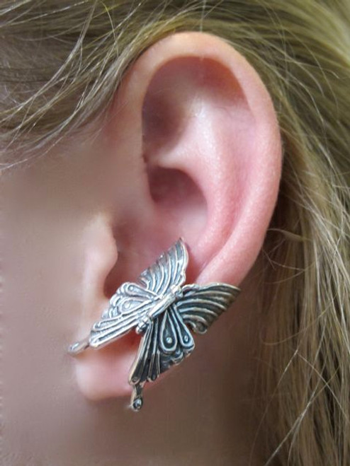 Butterfly Ear Cuff - Silver Butterfly Ear Cuff - Silver