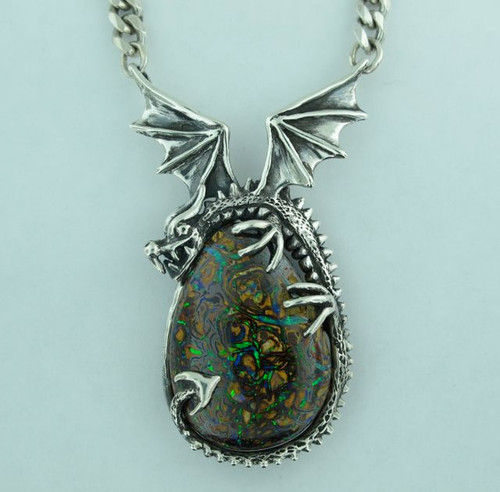 Korite Opal Dragon Pendant_SOLD Korite Opal Dragon Pendant_SOLD
