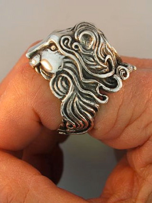 Pride Lion Ring - Silver