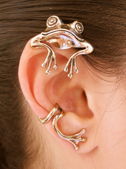 Curious Frog Ear Wrap - Bronze Curious Frog Ear Wrap - Bronze