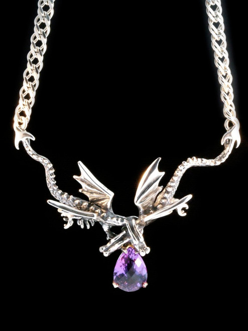 Eternity Dragons with Blue Topaz - Silver  Eternity Dragons with Blue Topaz - Silver