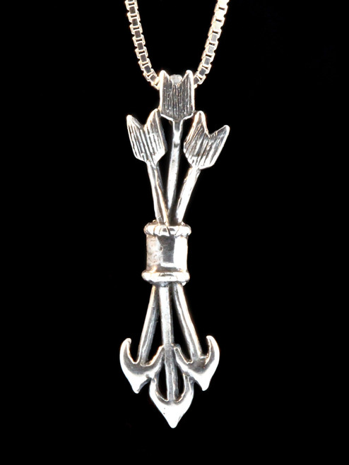 Quiver and Arrow Charm - Silver Quiver and Arrow Charm - Silver