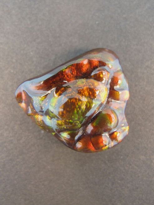 17.5 ct carved Arizona fire agate 17.5 ct carved Arizona fire agate