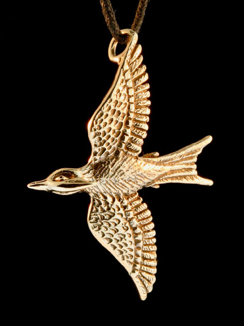 Bronze Mocking Jay Pendant Bronze Mocking Jay Pendant