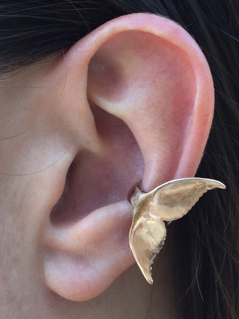Whale Tail Ear Cuff - Bronze Whale Tail Ear Cuff - Bronze
