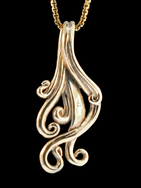 Cascade Pendant - 14k Gold Cascade Pendant - 14k Gold