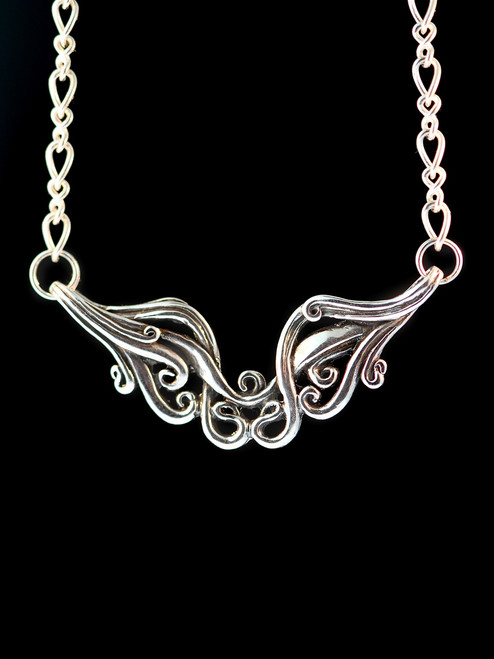 Cascade Waterfall Neckpiece - Silver Cascade Waterfall Neckpiece - Silver