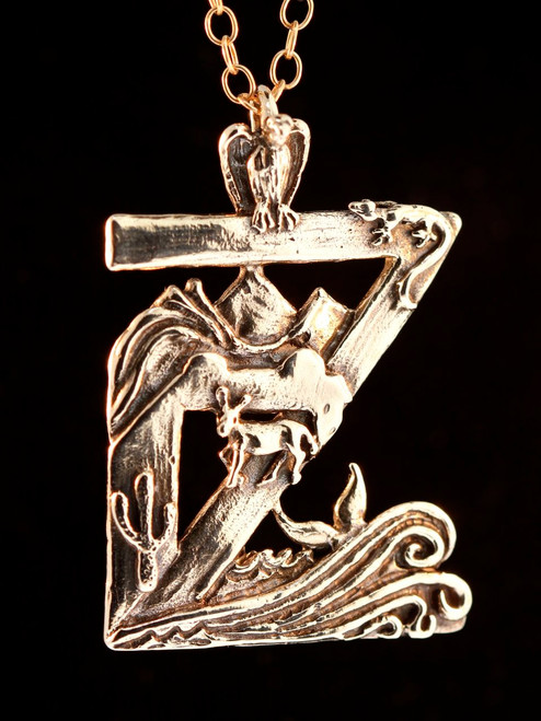 Zacatitos Oasis Medallion - Bronze