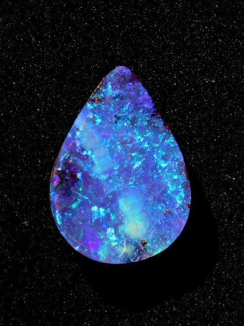 Milky Way - Australian Boulder Opal - 18 ct Milky Way - Australian Boulder Opal - 18 ct