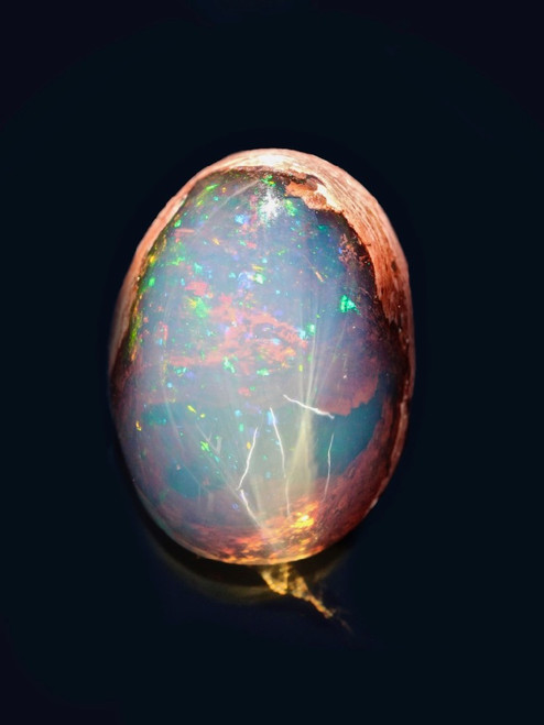 Starfire #2 - Mexican Matrix Fire Opal Starfire #2 - Mexican Matrix Fire Opal