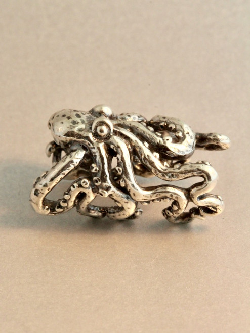 Octopus Ear Crest Cuff - Silver Octopus Ear Crest Cuff - Silver