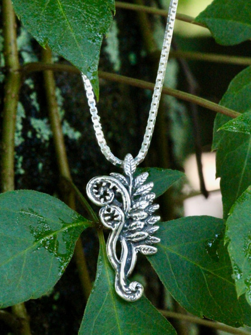 Fiddlehead Fern Charm