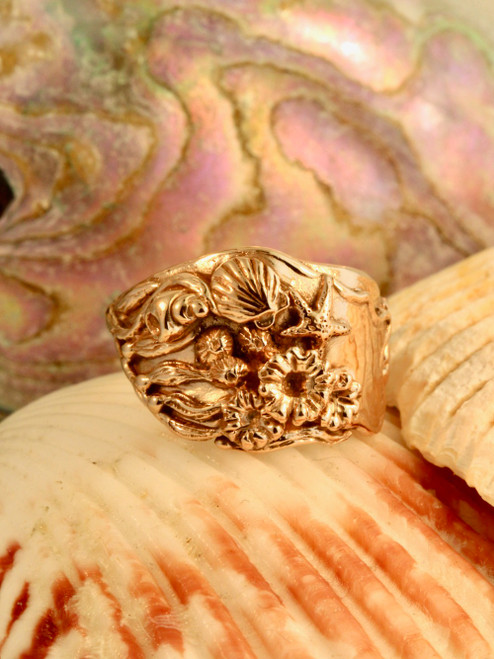 14k Rose Gold Tide Pool Ring 14k Rose Gold Tide Pool Ring