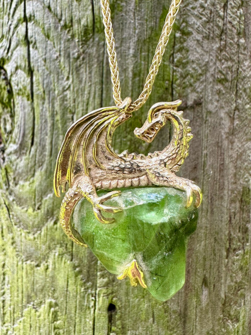 Princess Peridot Dragon - 18K gold