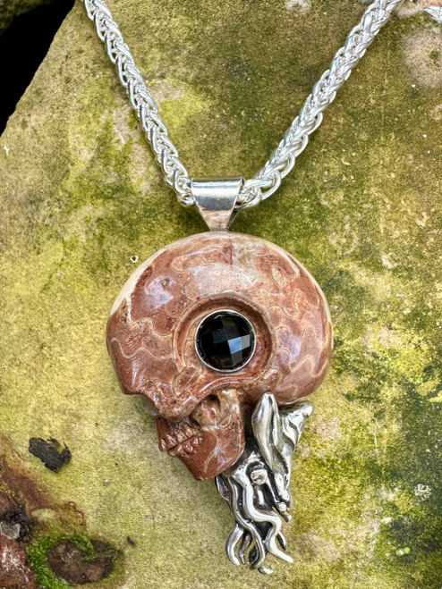 Timor Skull Ammonite - Silver Timor Skull Ammonite - Silver