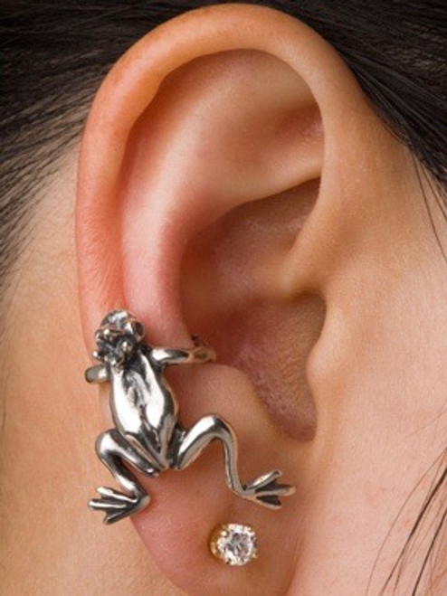 Enchanted Frog Ear Climber Cuff - Silver Enchanted Frog Ear Climber Cuff - Silver