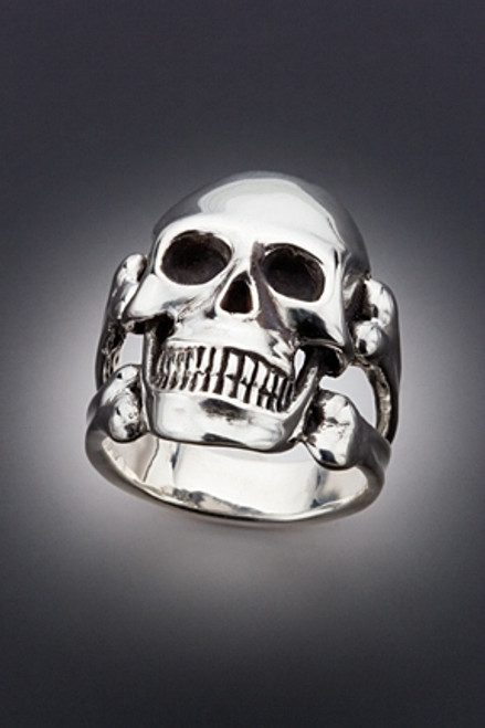 Large Skull Ring - Silver Large Skull Ring - Silver