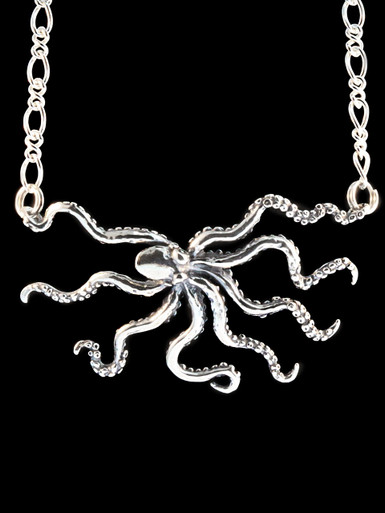 Octopus Neckpiece with Figure Eight Chain Jewelry