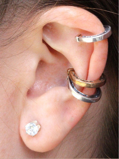 アクセサリー 203jewelry Signet Horseshoe Earcuff combo__12383__77642.1677691122