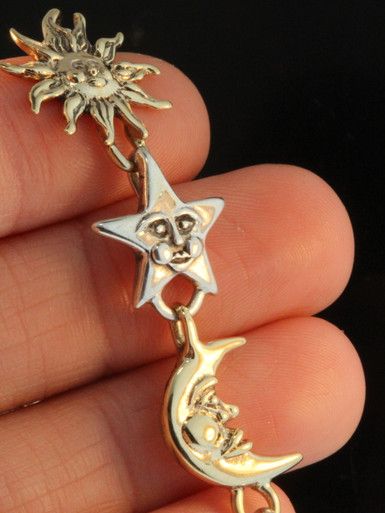 Celestial - Shooting Star Charm - 14K Gold - Marty Magic Store