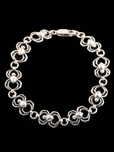 Spider Bracelet - Silver