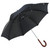 DUA Mens Walking Length Black Umbrella with Wood Handle DUA Mens Walking Length Black Umbrella with Wood Handle