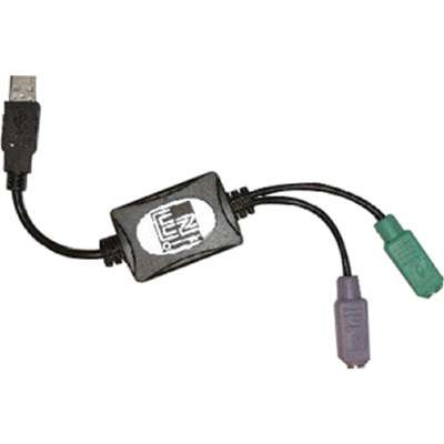 DeltaTechSol.com: Adesso ADP-PU21 PS/2 to USB Adapter for Keyboard & Mouse