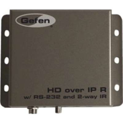 Gefen EXT-HD2IRS-LAN-RX - HDMI Over IP with RS-232 and BI-Directional IR Receiver Package