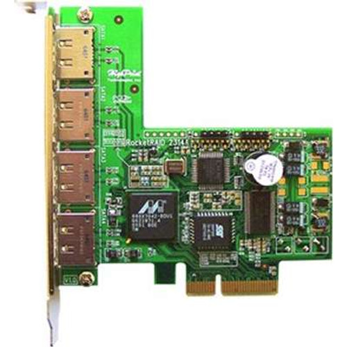 HighPoint Technologies RR2314 - 4-Channel 3G SATA PCIe RAID HBA 4x eSATA Ports 3G Value RAID HBA